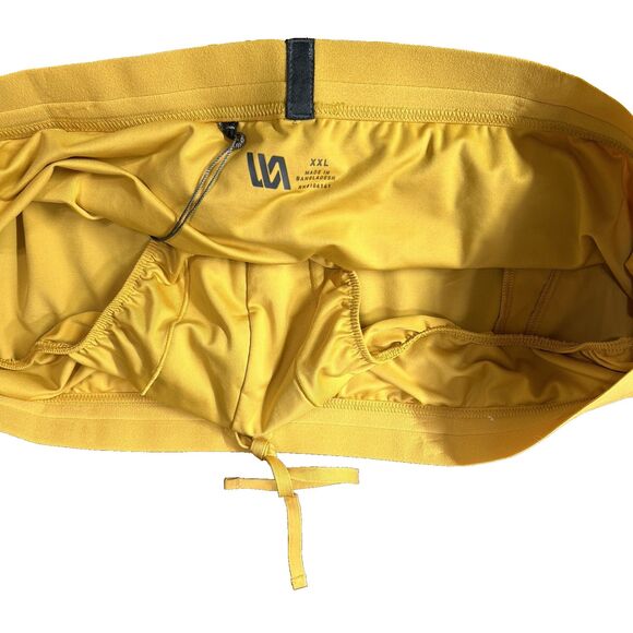 Men’s Shorts VRST Everyday 5" Accelerated Lined Yellow Sunset Size 2XL New - Picture 5 of 14